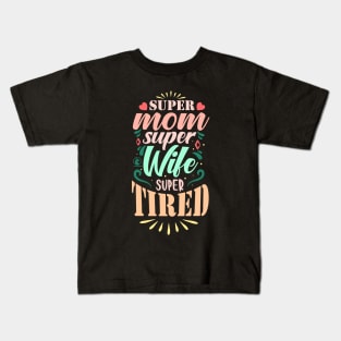 The Ultimate Mom | Pastel colors version Kids T-Shirt